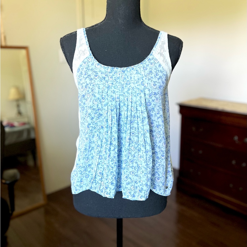Abercrombie and Fitch Floral vintage Y2K tank top